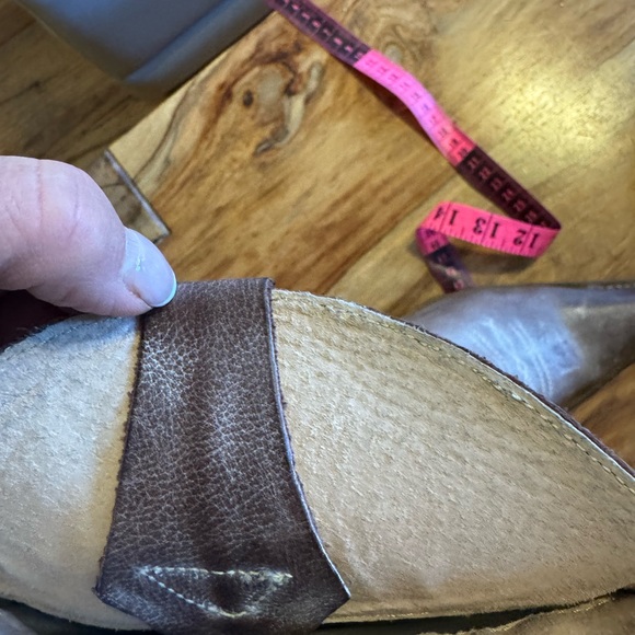 Browns ,Italy leather Western Cowboy Boots size 40 in great condition - Picture 10 of 14